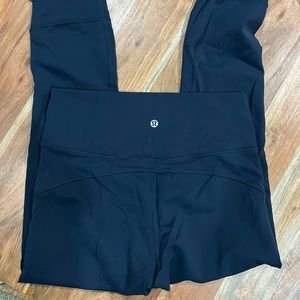 28” Lululemon blue leggings